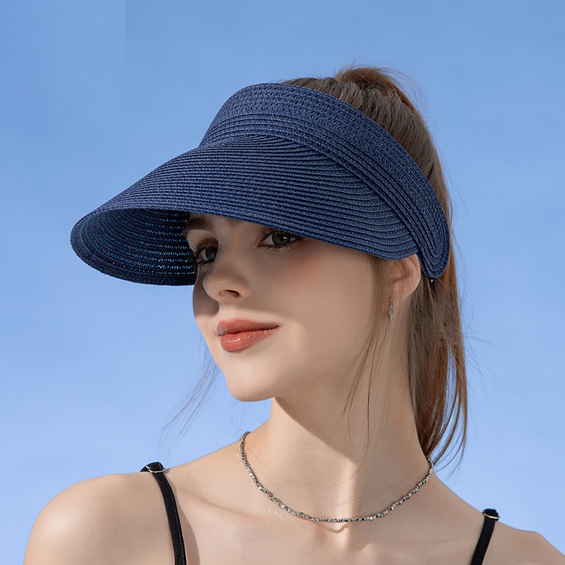Bucket Hat Straw - Chapeau de soleil à large bord