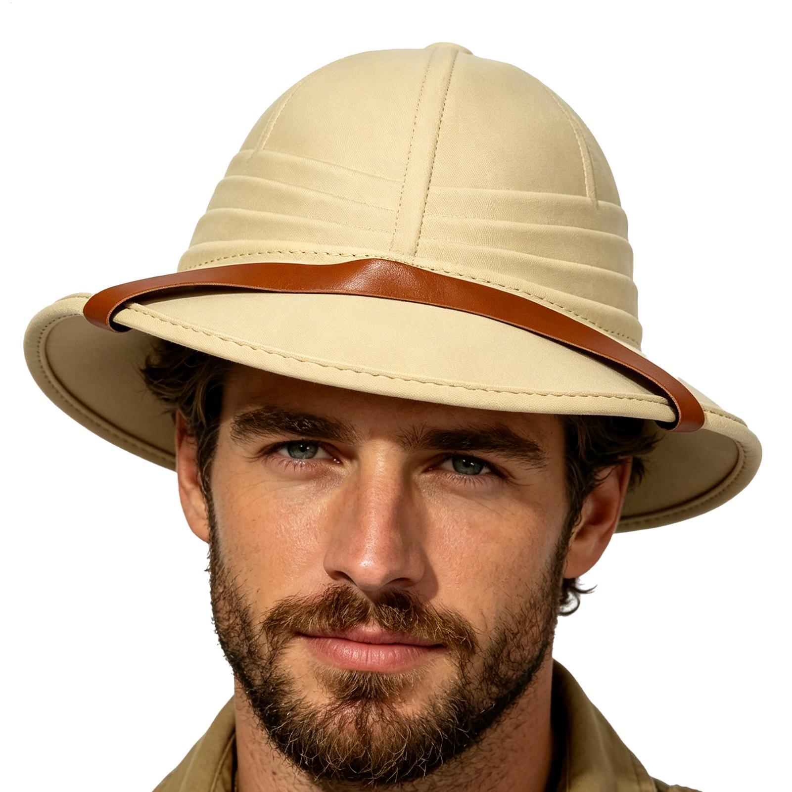 Bucket Hat Straw - 1pc Chapeau de paille unisexe pour