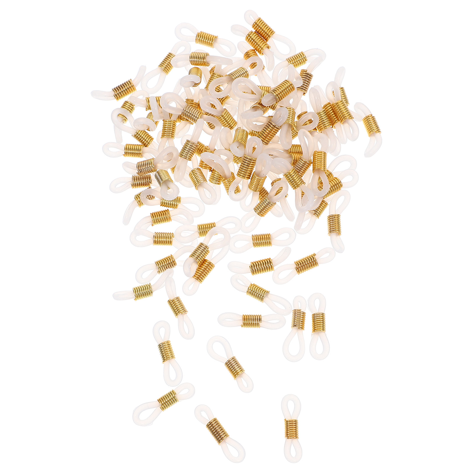 Sunglass Retainer Cord - 100 pièces Embouts de chaîne de