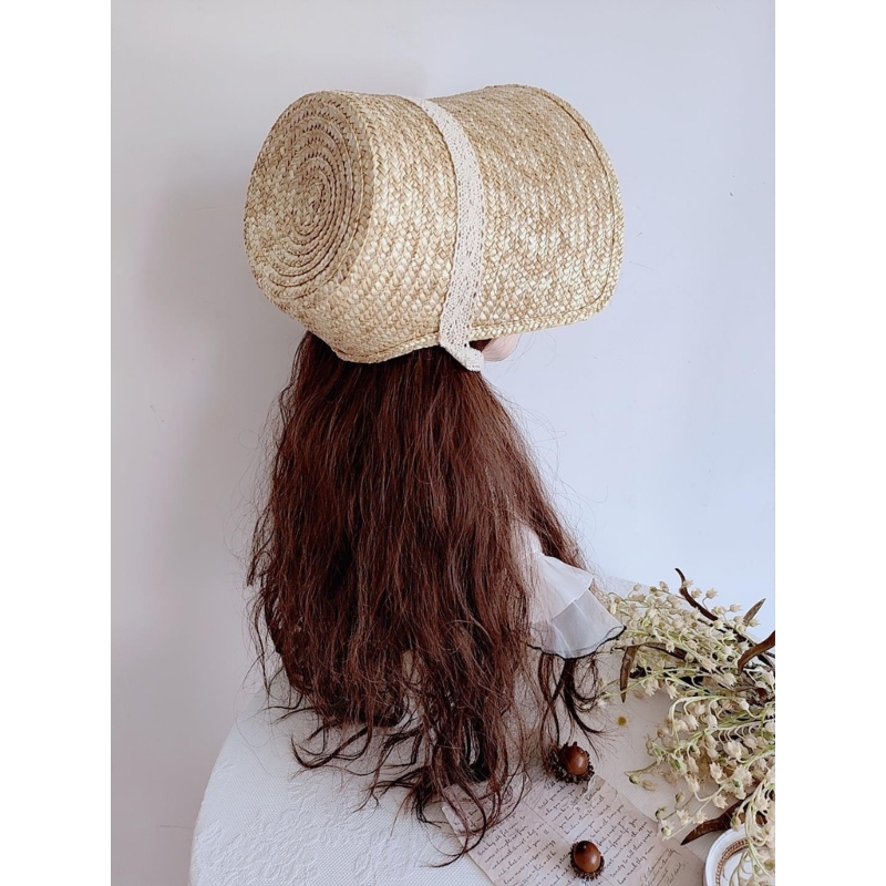 Doux fille soleil LolitaStyle  - Bucket Hat Straw avis et prix